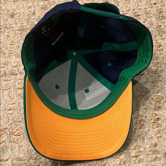24.7 Navy and Green Duck Embroidered Cap - Picture 8 of 8